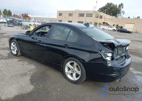 2013 BMW 328I z USA, uszkodzony, nr VIN WBA3C1C52DF434941